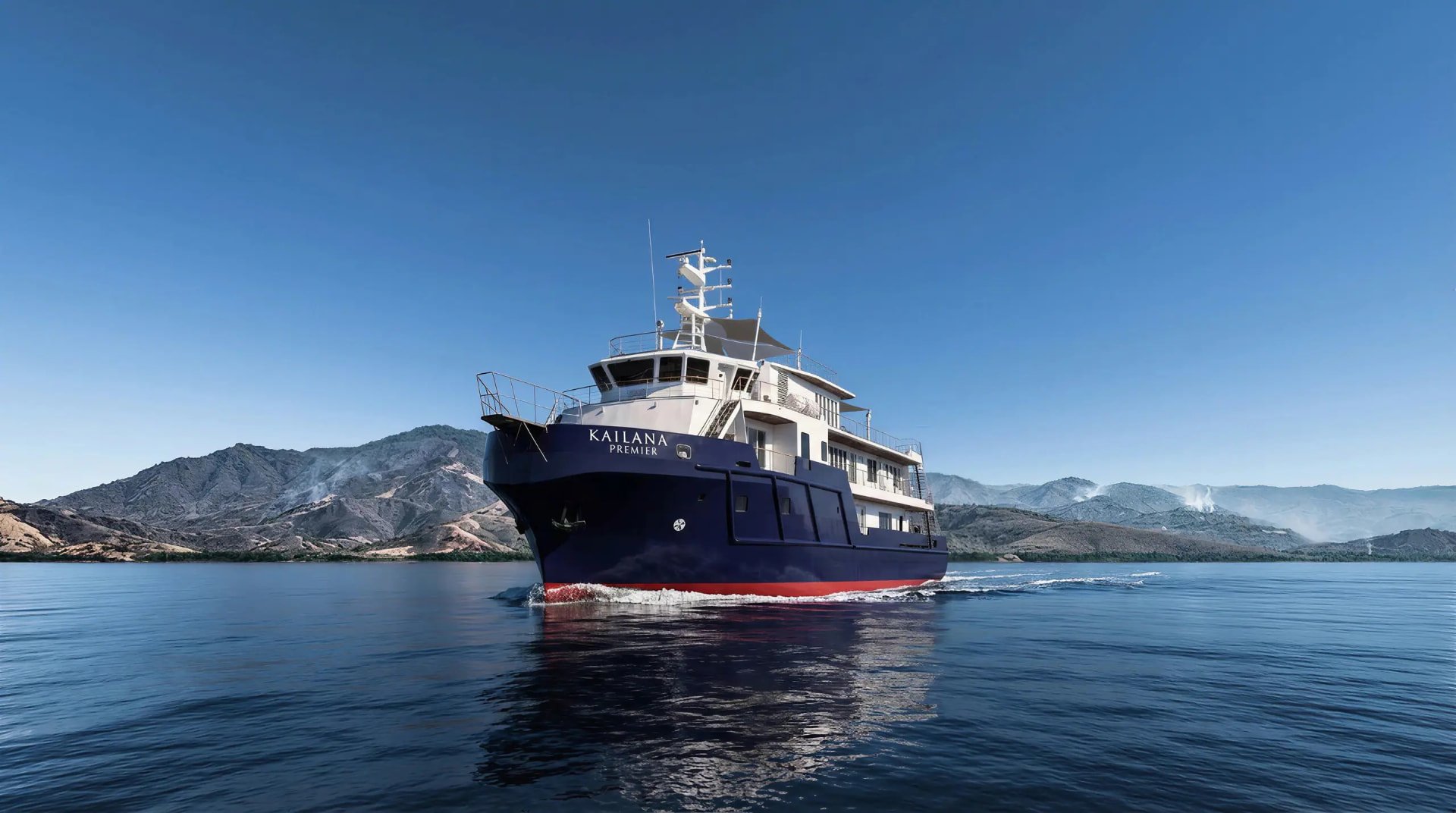 Kailana Premier luxury yacht charter Indonesia