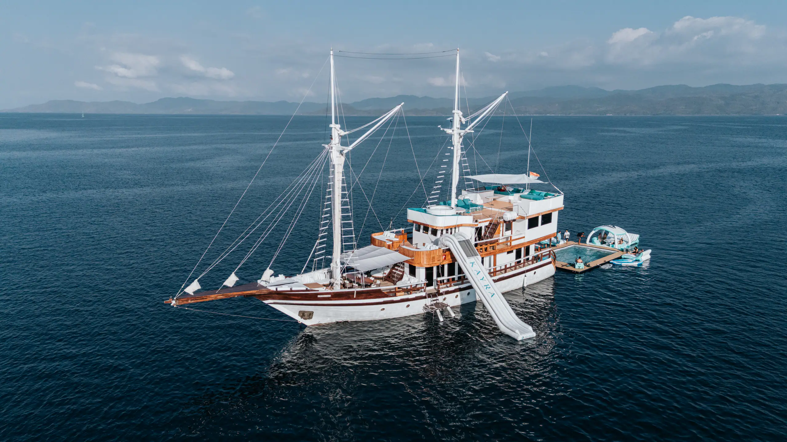 Kayra luxury yacht charter Indonesia