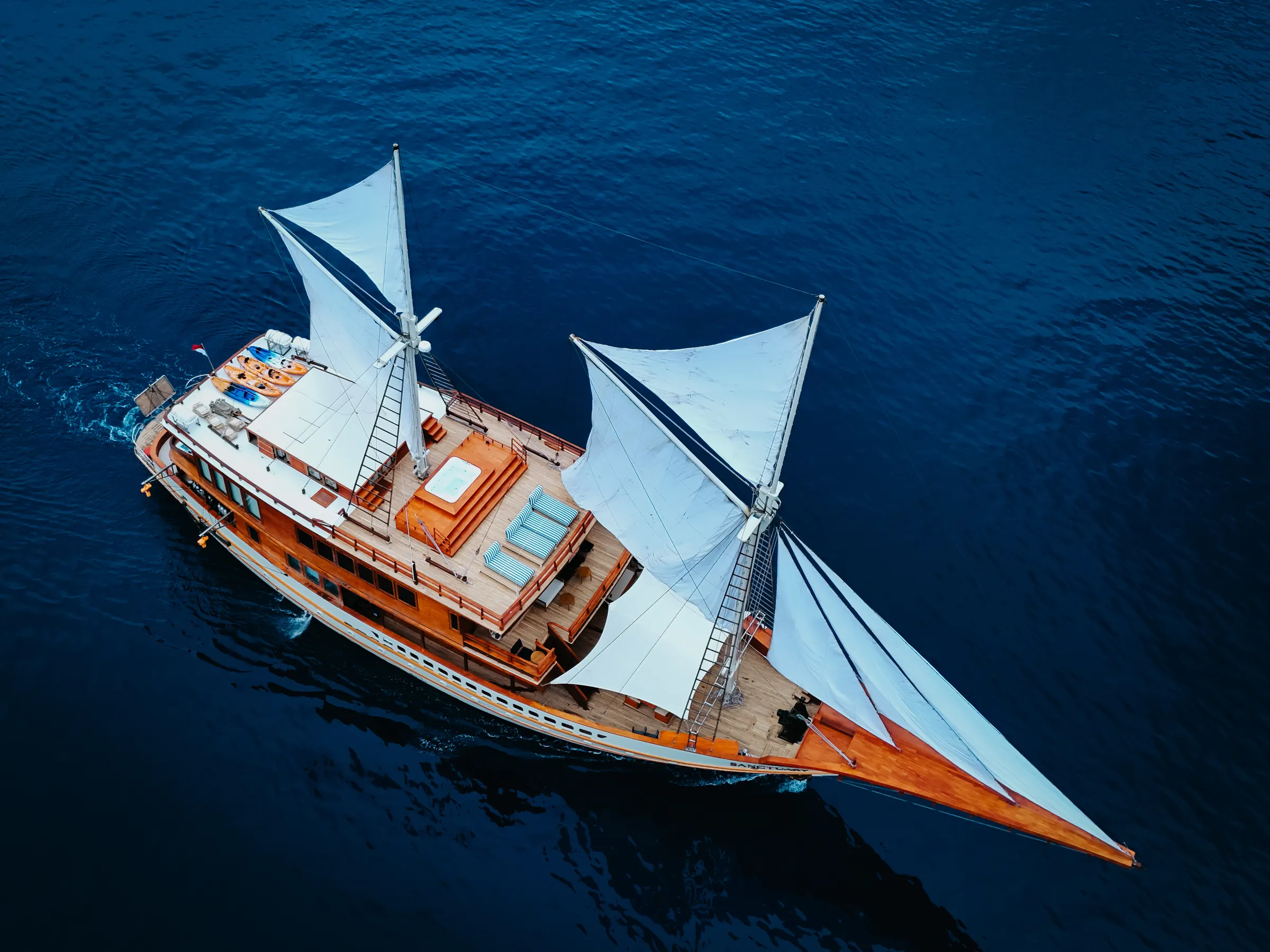 Sanctuary — private dive yacht charter in Raja Ampat, Indonesia