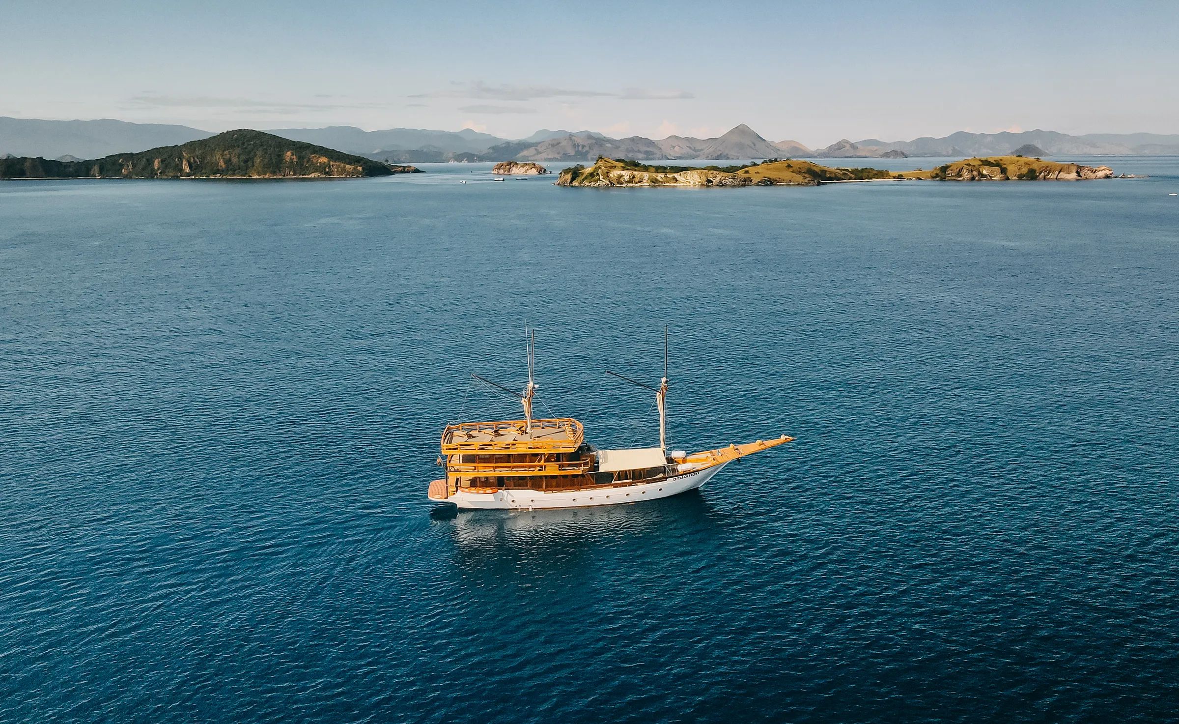 Andamari luxury yacht charter Indonesia