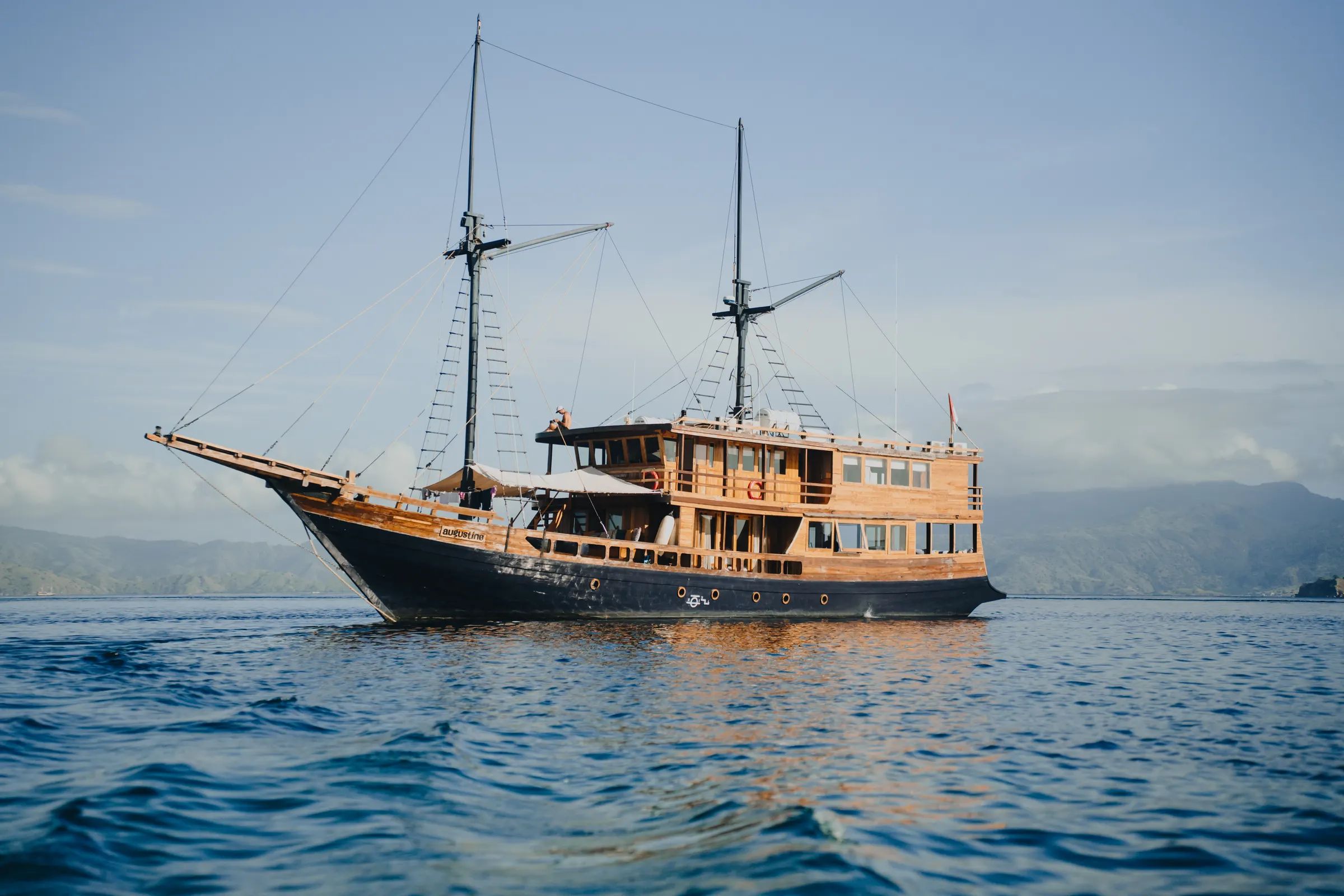 Augustine luxury yacht charter Indonesia