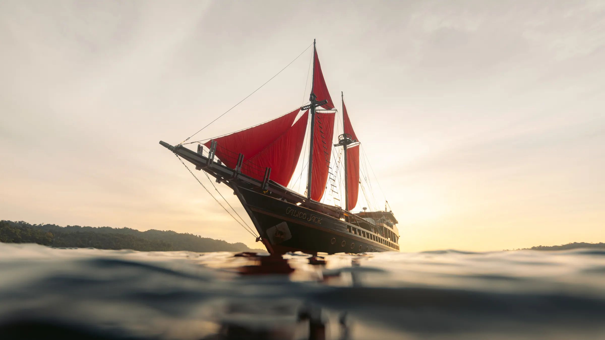 Calico Jack  luxury yacht charter Indonesia