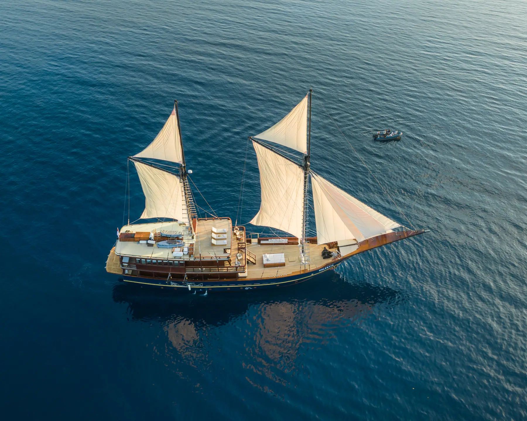 Celestia luxury yacht charter Indonesia