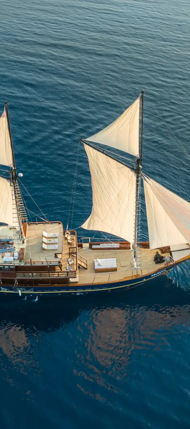Celestia luxury yacht charter Indonesia