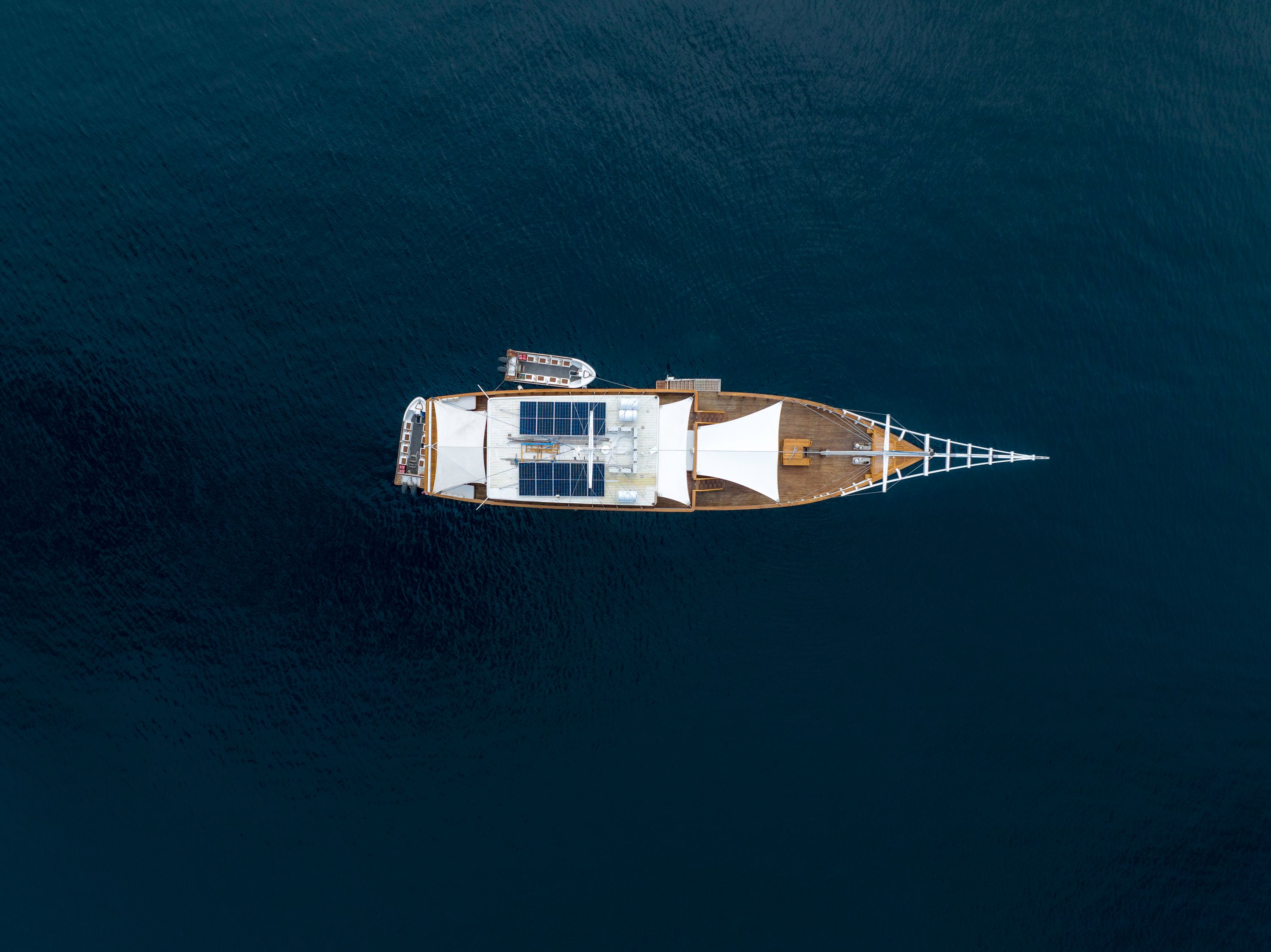 Fenides private yacht exterior