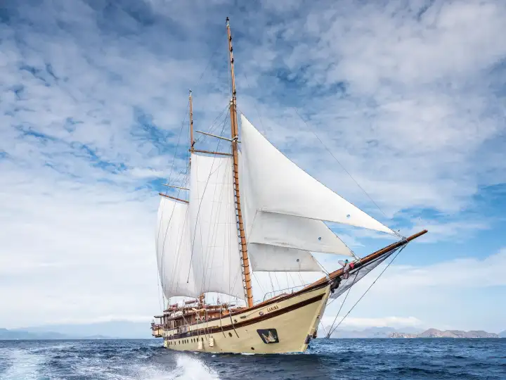 Lamima luxury yacht charter Indonesia