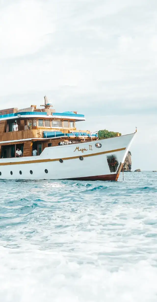 Magia II luxury yacht charter Indonesia