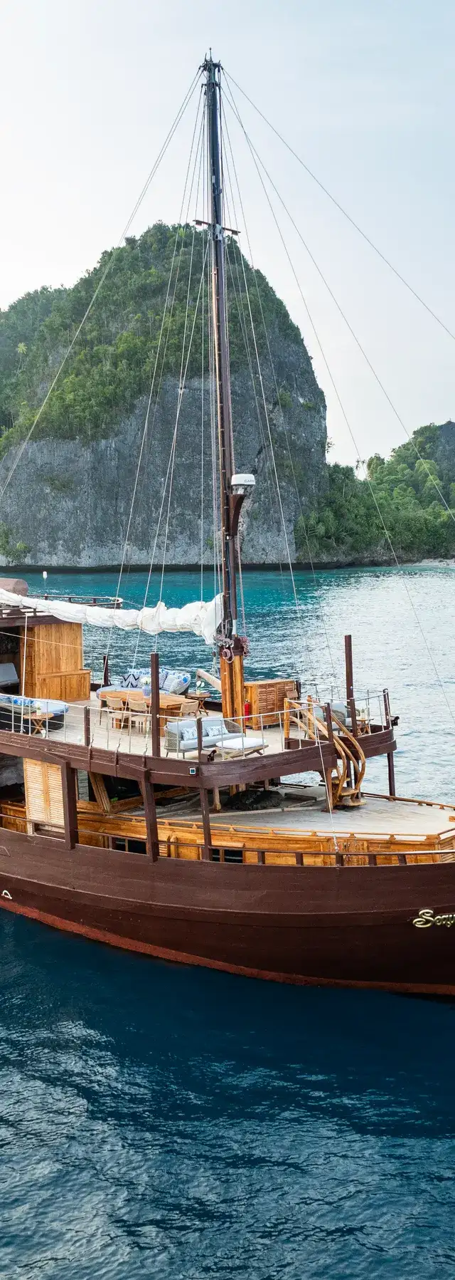 Sequoia luxury yacht charter Indonesia