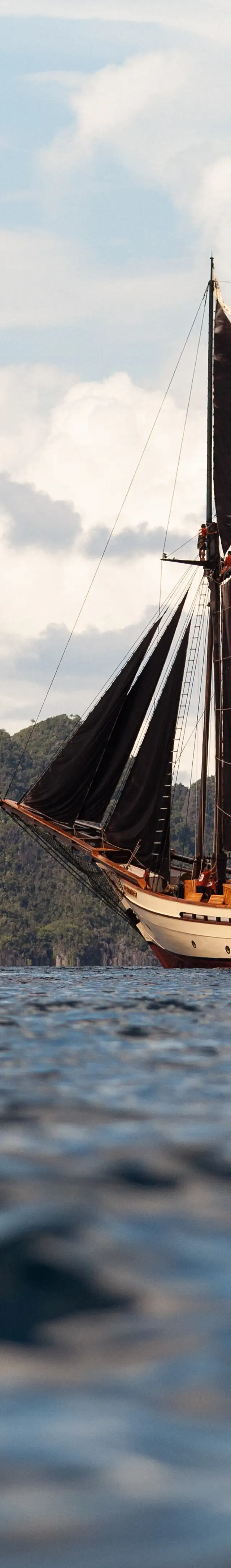 Silolona luxury yacht charter Indonesia