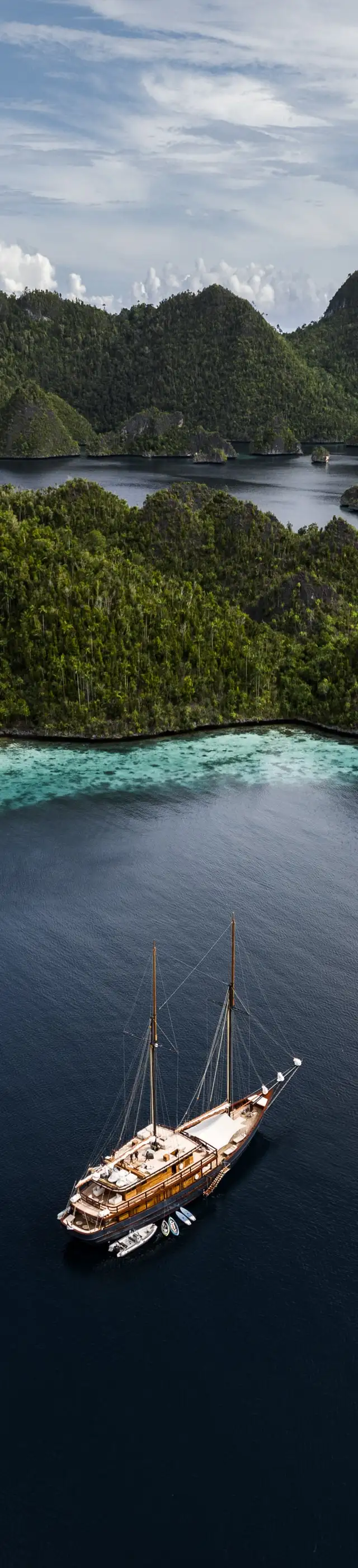 Vela luxury yacht charter Indonesia