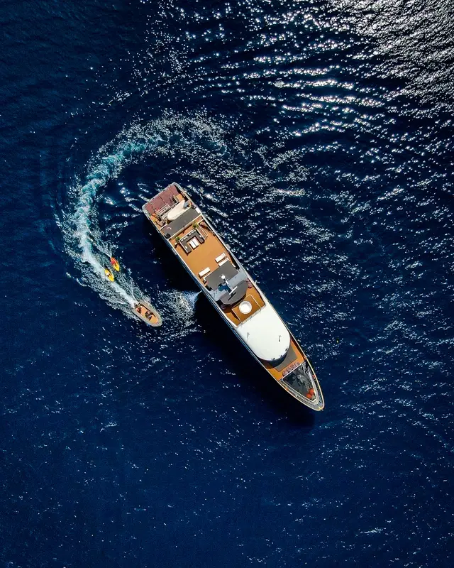 Velocean private yacht exterior